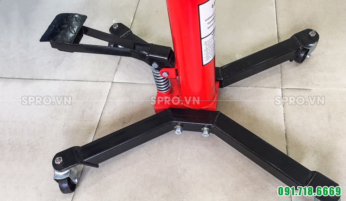 Phần chân và bánh xe của giá đỡ hộp số 2 tầng SD0302