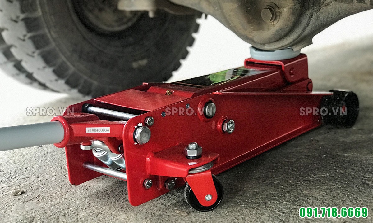  Kích cá sấu thủy lực 2 ty KNS KYQ3 - Trọng tải 3 tấn