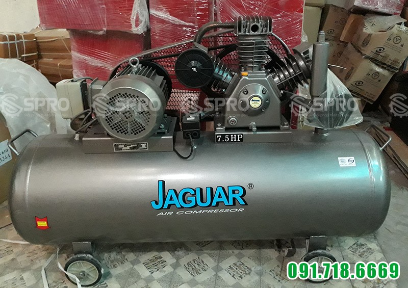 Máy nén khí piston 2 cấp nén 7.5HP Jaugar HET80H300 - Dung tích 300L