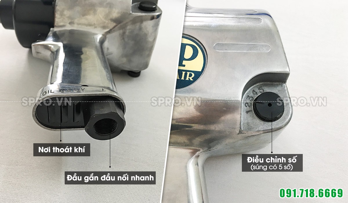 Chi tiết Súng xiết bu lông, súng bắn ốc 1