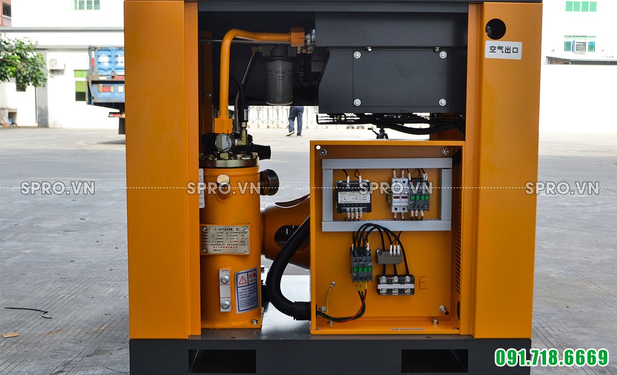 mạch điện máy nén khí trục vít Jena biến tần vĩnh từ 30A HD-VPM22