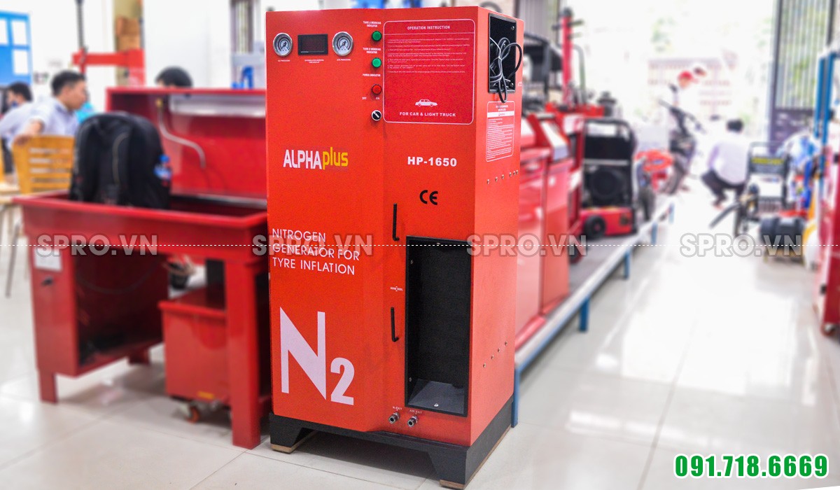 Máy bơm khí ni tơ xe ô tô Alphaplus HP-1650
