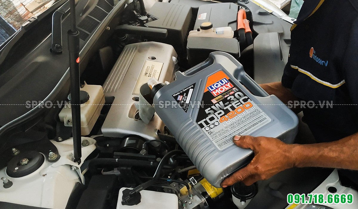  Dầu Nhớt Tổng Hợp Liqui Moly 3715 Top Tec 4200 5W-30 4L
