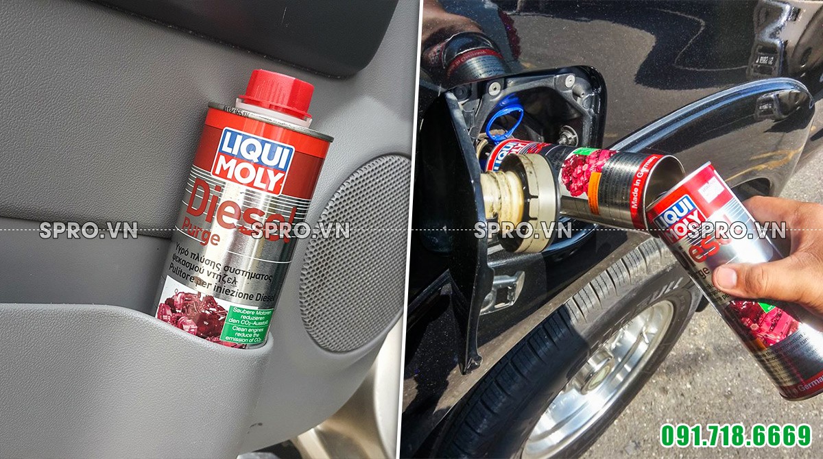  ​Hóa chất vệ sinh hệ thống dầu Liqui Moly 2520 1000ml