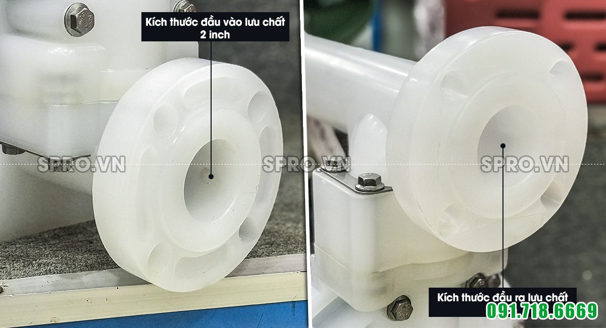 Máy bơm màng khí nén TDS DS20- PAL-TPTP-02 (2