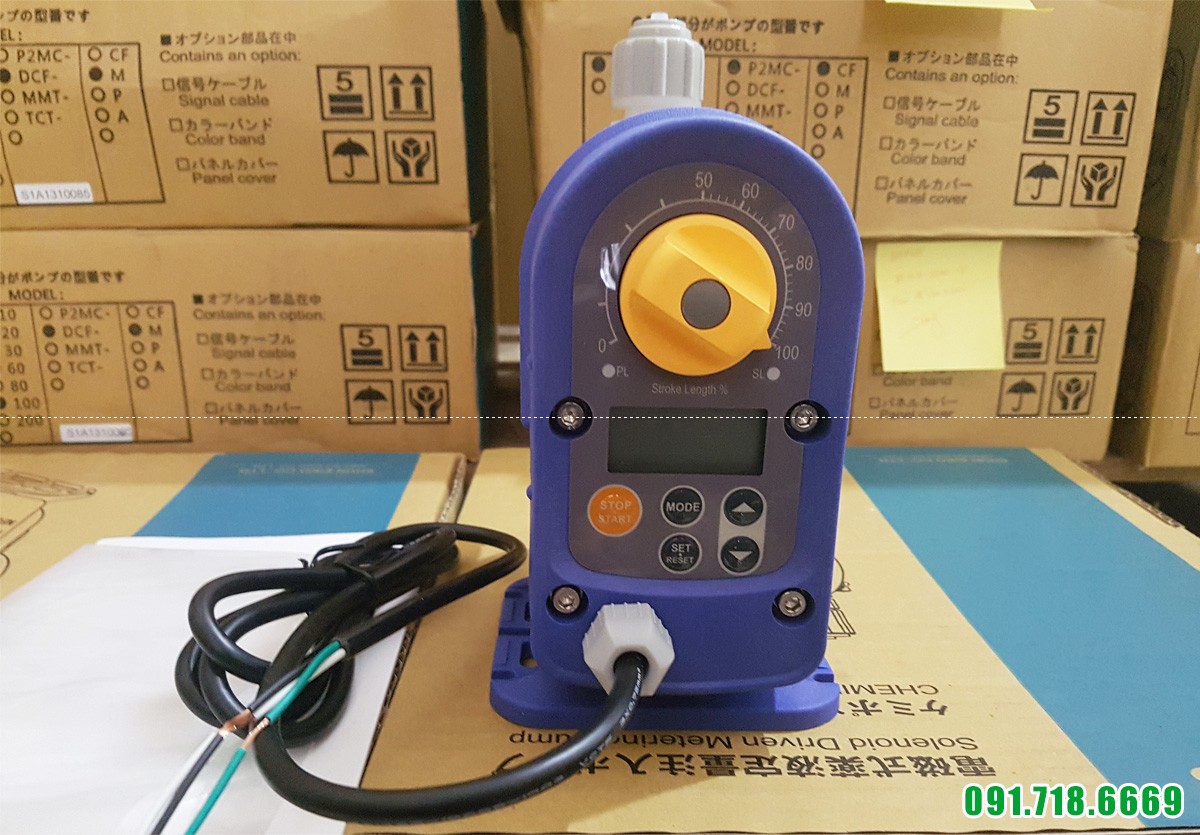 Bơm định lượng Nikkiso NFH 200 PVDF