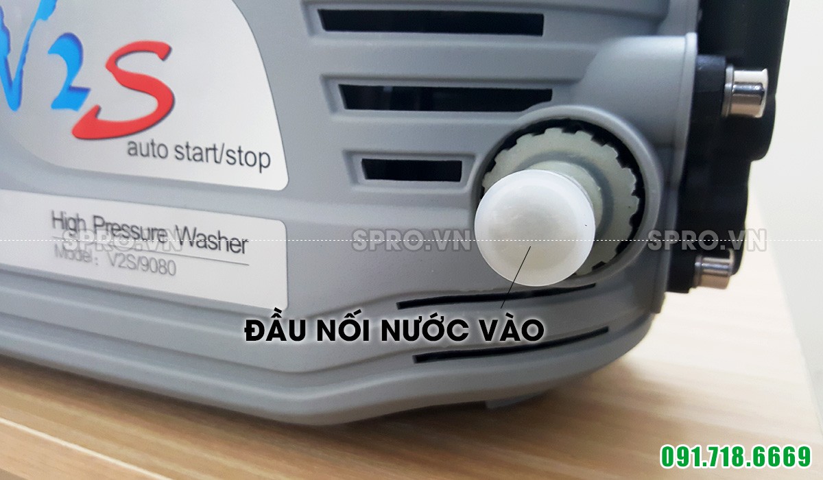 Đầu nối ống nước vào máy vệ sinh máy lạnh Tonyson V2S