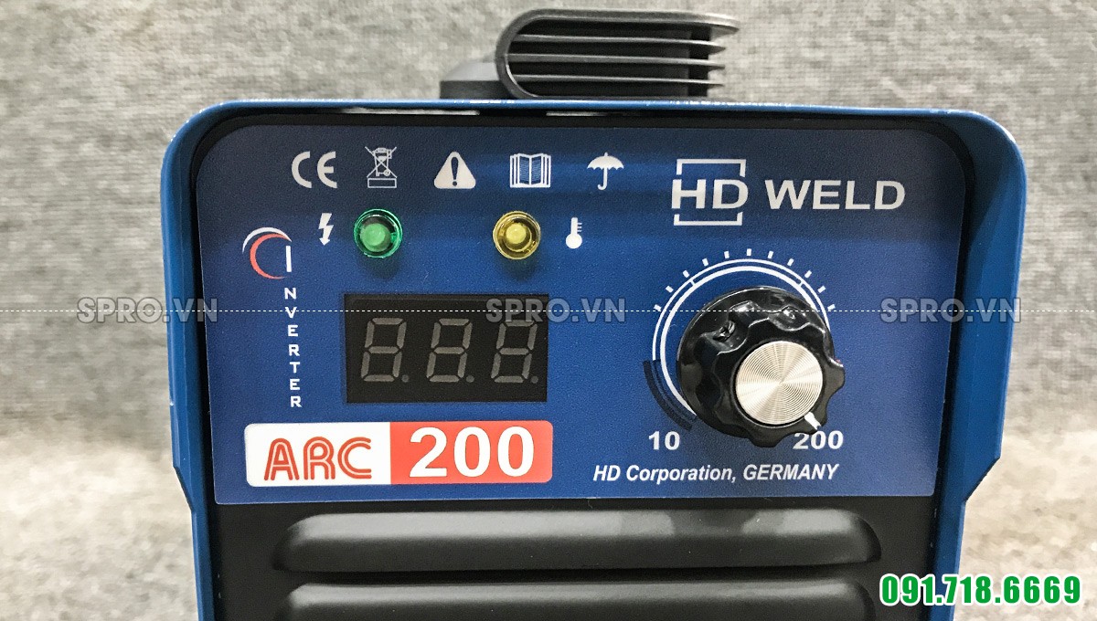 Máy hàn que điện tử HD Weld ARC200