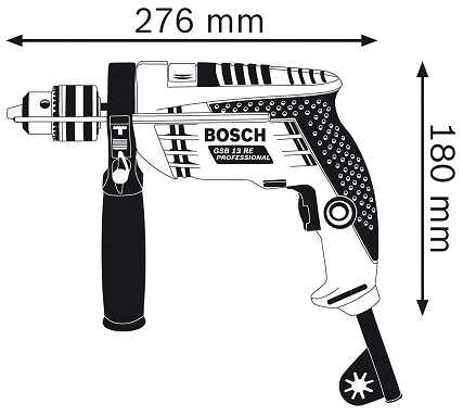 Máy khoan sắt Bosch GSB 13 RE 