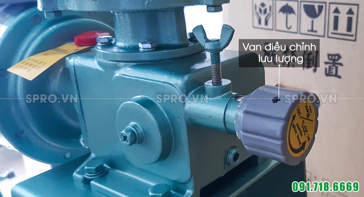 Van điều chỉnh lưu lượng bơm định lượng hóa chất Nikkiso AHA42 PCT FN