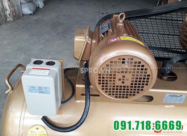 Cụm mô tơ Máy nén khí 10HP giá rẻ Pegasus TM-W-1.0/8-330 dung tích 330L
