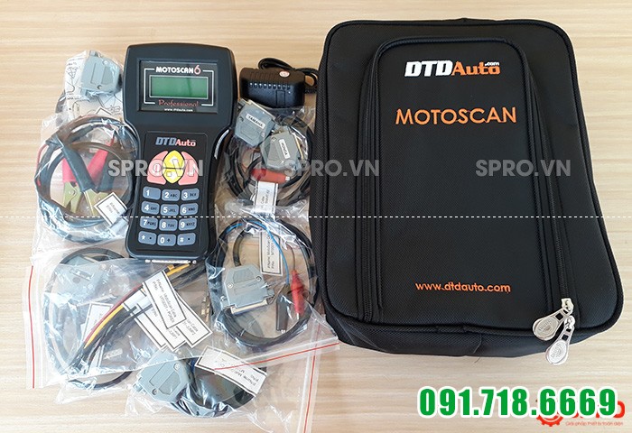 motoscan 6.1 - Thiết bị đọc lỗi xe máy phun xăng điện tử fi