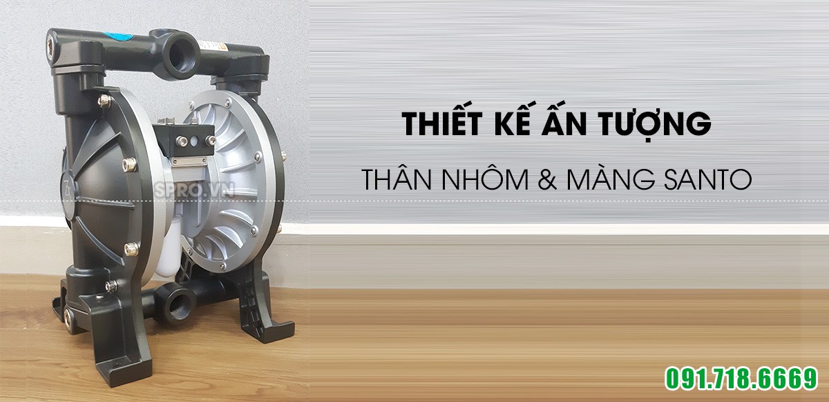 Máy bơm màng khí nén 1 inch TDS DS10-AAT-OATS-02 - Đài Loan