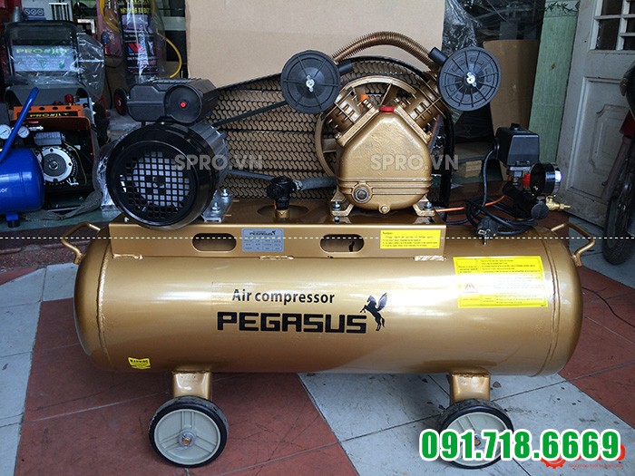 Máy nén khí 2HP PEGASUS TM-V-0.17/8-70 Dung tích 70L giá rẻ