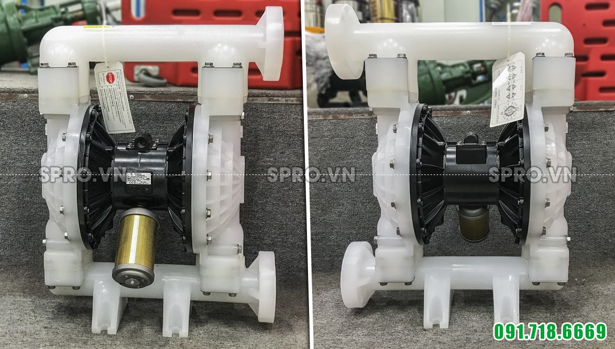 máy bơm màng khí nén đài loan giá rẻ