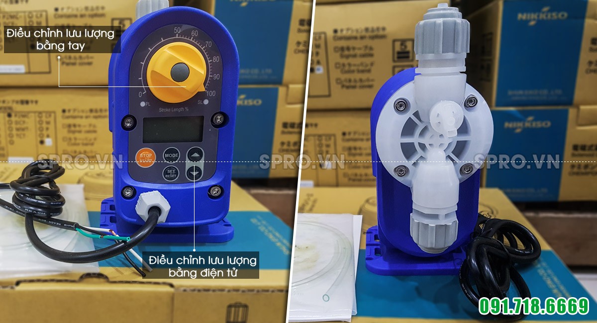 Bơm định lượng Nikkiso Đài Loan