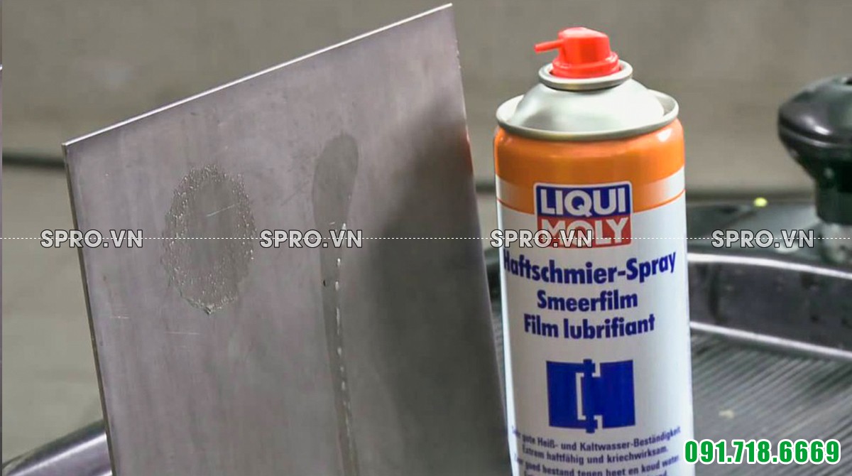 Mỡ bò bôi trơn chịu nhiệt dạng lỏng Liqui Moly Tacky Lube-Spray 2518 400ml