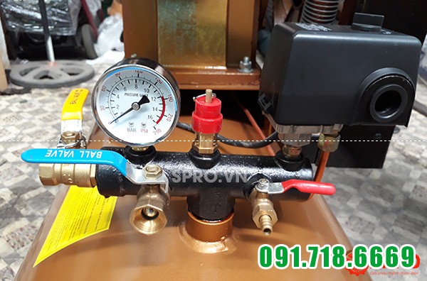 Chi tiết Máy nén khí 10HP giá rẻ Pegasus TM-W-1.0/8-330 dung tích 330L
