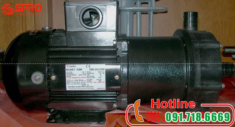 máy bơm ly tâm dẫn động từ sanso