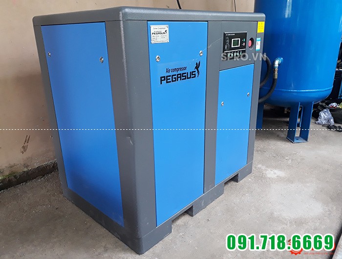 Máy nén khí trục vít 30HP PEGASUS TMPM30A 22kw giá rẻ