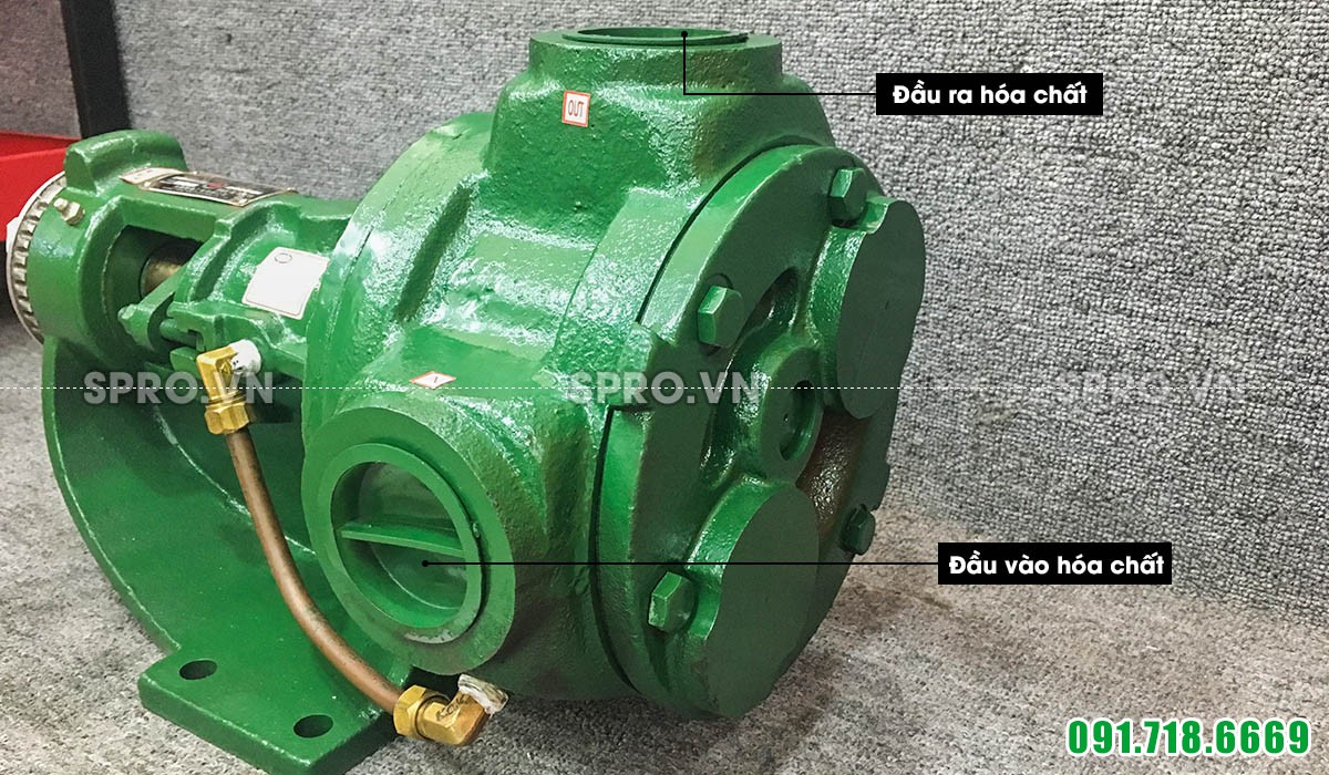 Đầu bơm bánh răng K142 2