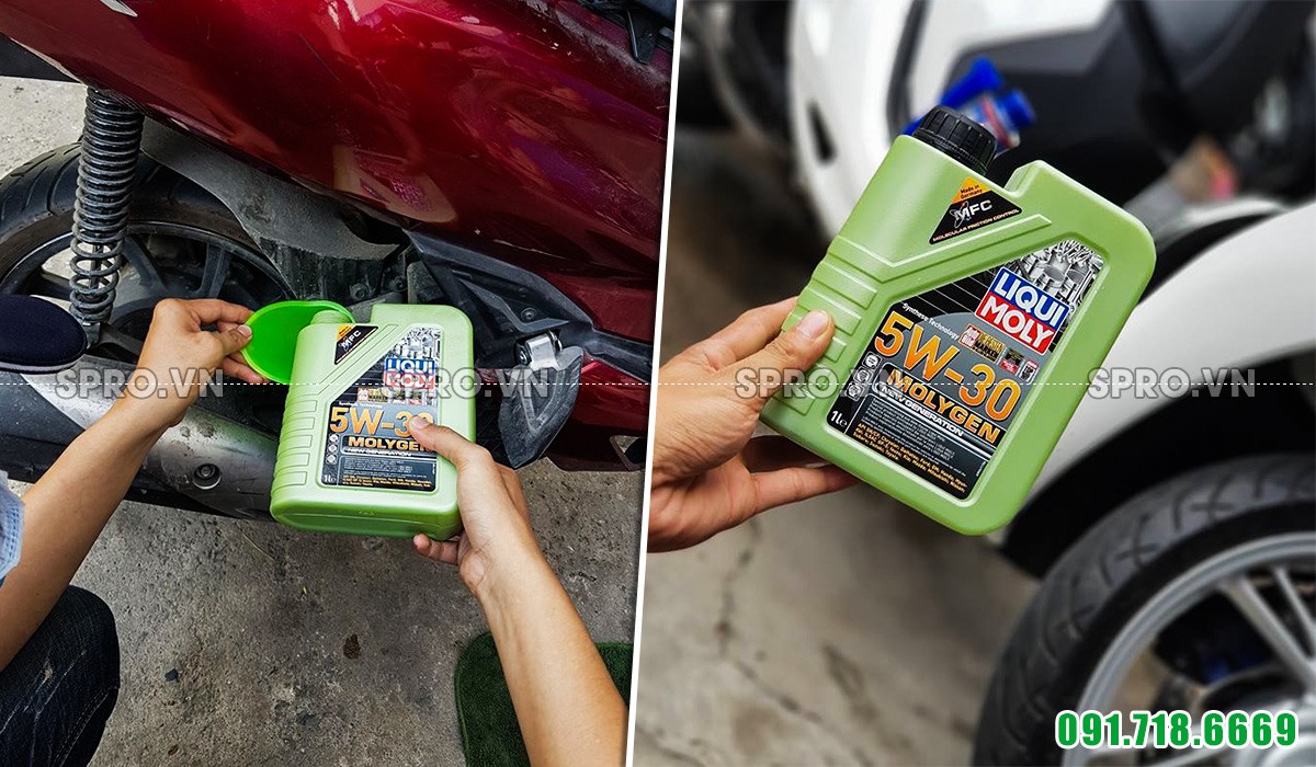  Dầu nhớt xe ô tô - tay ga Liqui Moly Molygen New Generation 5W-30 1L