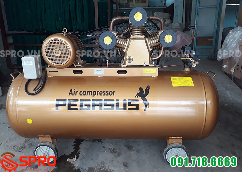 máy bơm hơi, Máy nén khí 10HP Pegasus TM-W-0.9/8-500L dung tích 500L