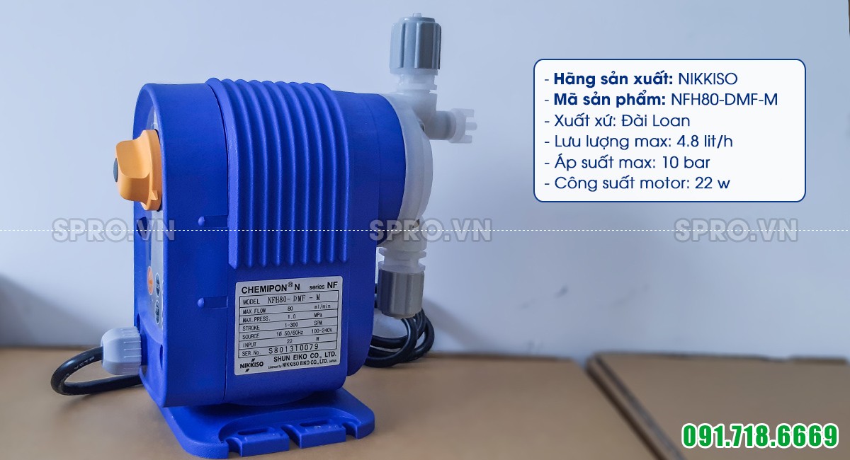 bơm định lượng Nikkiso NFH80 DMF M