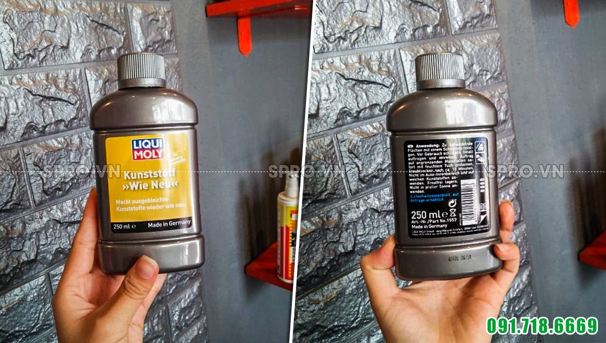 Hóa chất phục hồi làm mới nhựa ngoại thất xe LIQUI-MOLY 1552 250ml