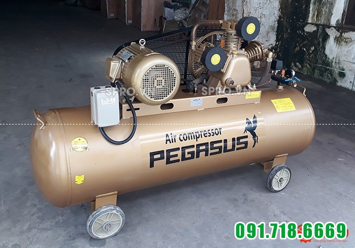 Máy nén khí 7.5HP Pegasus TM-W-0.67/12.5-330 - Dung tích 330L