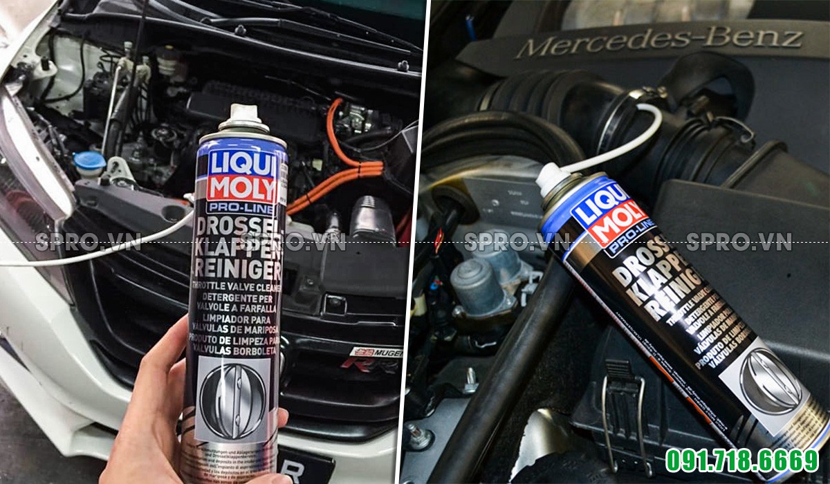 Hóa chất vệ sinh bướm ga trực tiếp Liqui Moly 5111 400ml