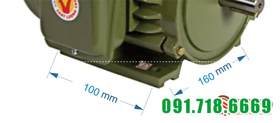 Mô tơ động cơ điện Hồng Ký HKM1.514 1 pha công suất 1.5 HP