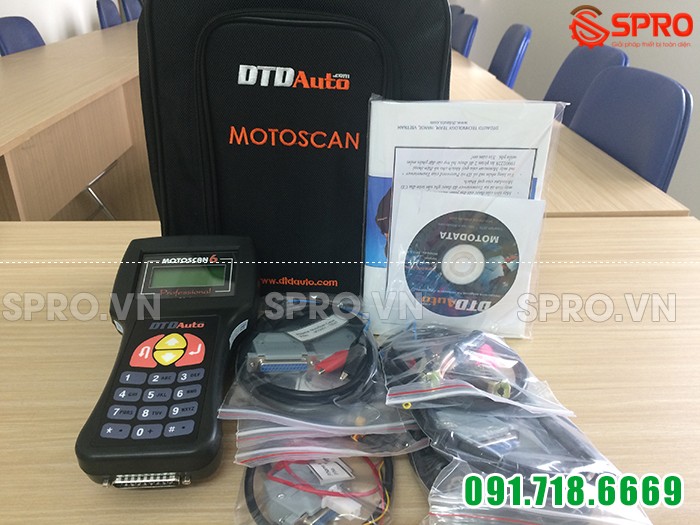 Máy đọc lỗi xe máy phun xăng điện tử Motoscan 6.0 mới nhất