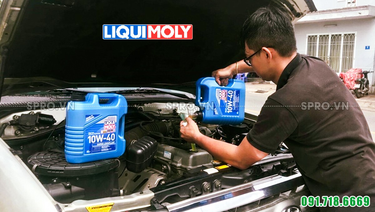 Dầu động cơ Liqui Moly Super Leichtlauf 10W40 4L