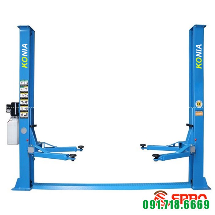 cầu nâng 2 trụ chuyên nâng hạ ô tô