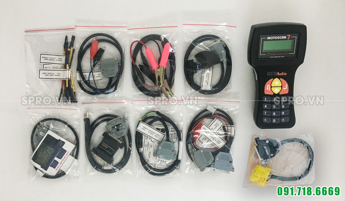 thiết bị máy chuẩn đoán lỗi motoscan 7