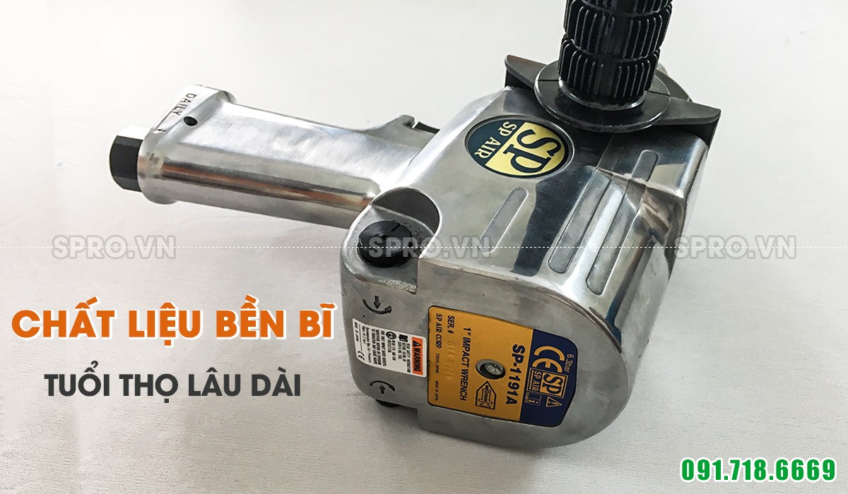 Chất lượng súng bền bỉ, có tuổi thọ lâu dài