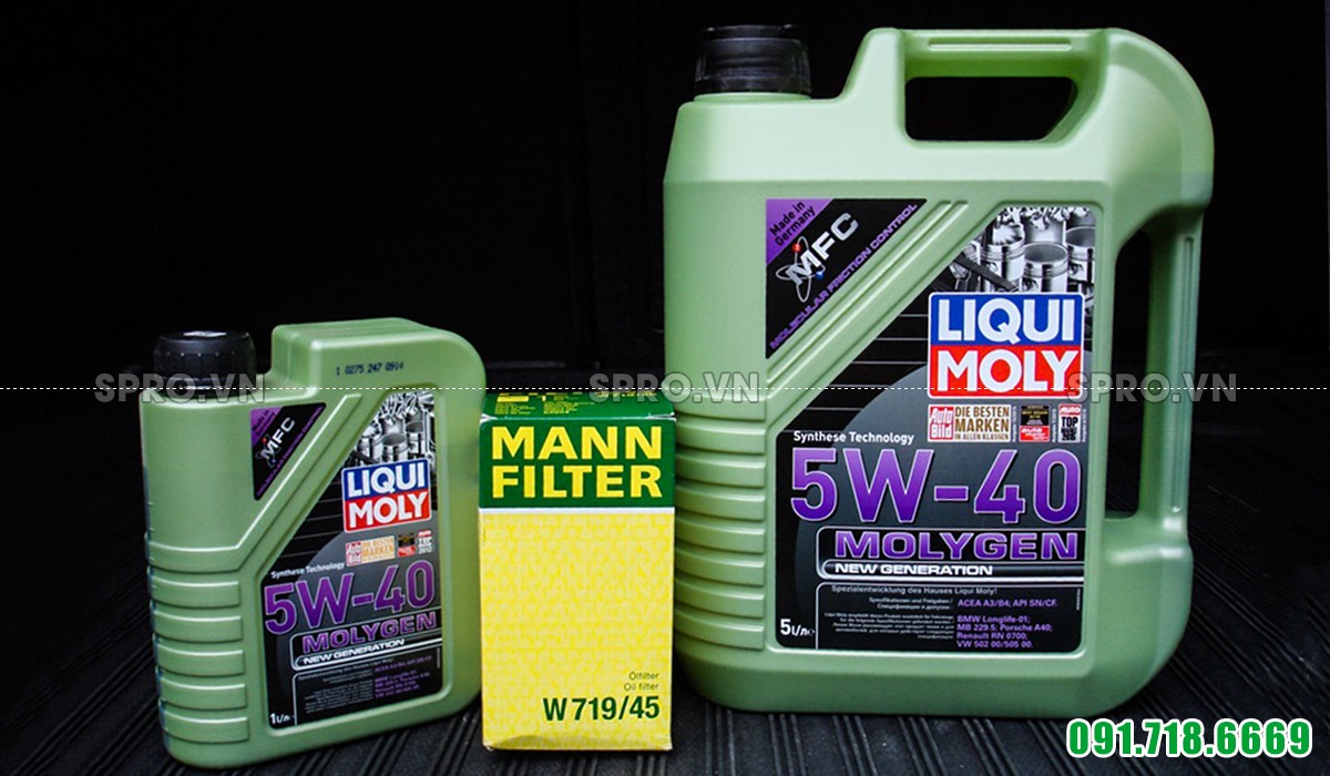 Dầu nhớt động cơ Liqui Moly Molygen New Generation 5w40 1L