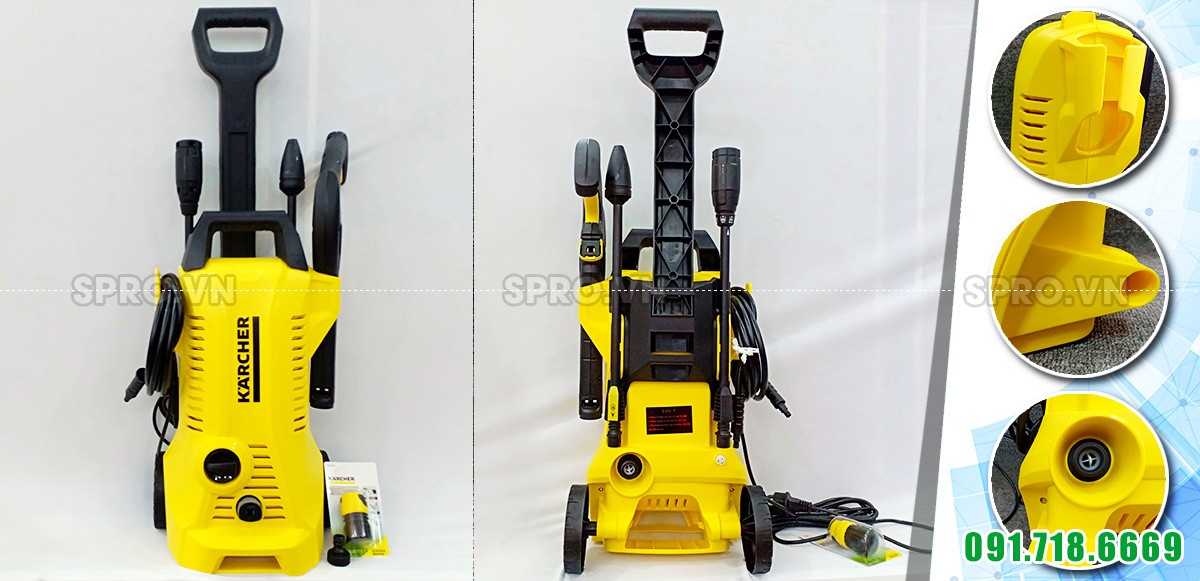 Máy xịt rửa xe gia đình K2 Full Control Car & PS 20 *EU
