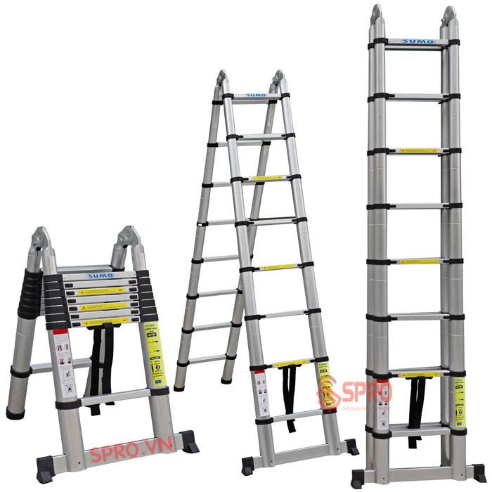 Thang nhôm rút gọn sumo adt-808b