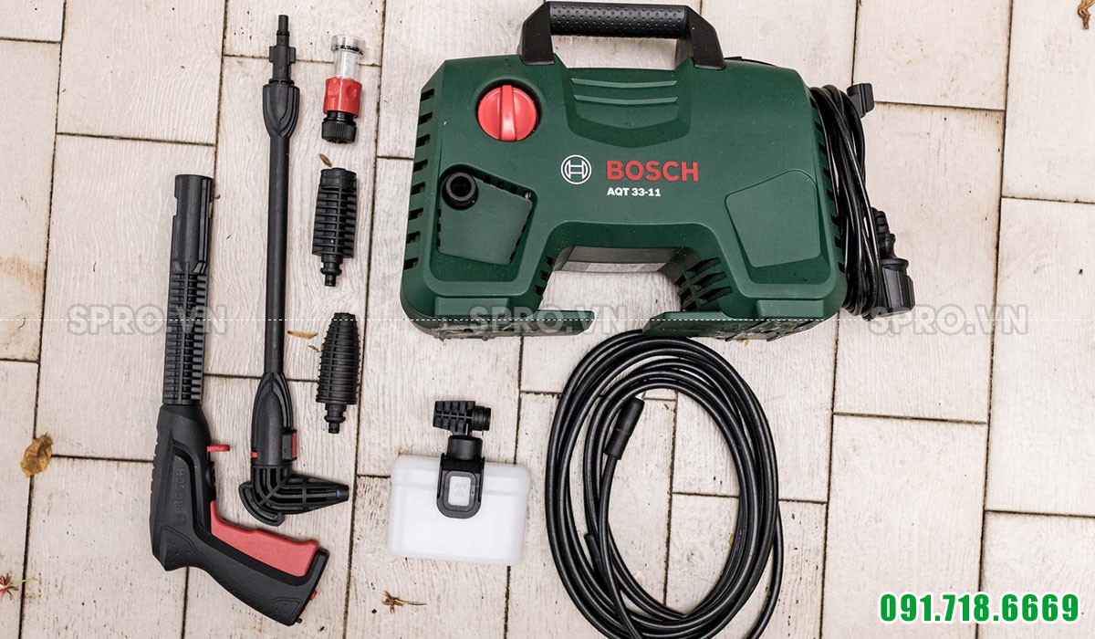 Máy rửa xe gia đình Bosch Aquatak 33-11