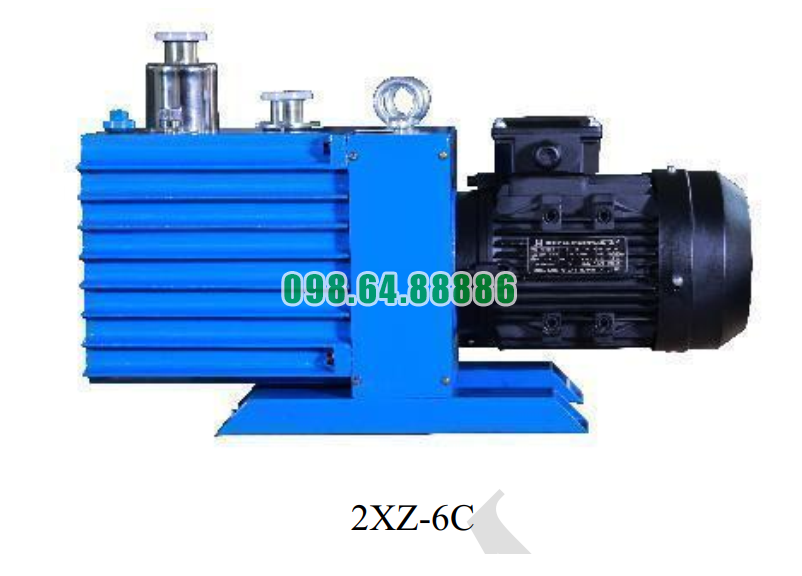 Bơm chân không cho thiết bị làm lạnh model 2XZ-6C công suất 1.1 kW