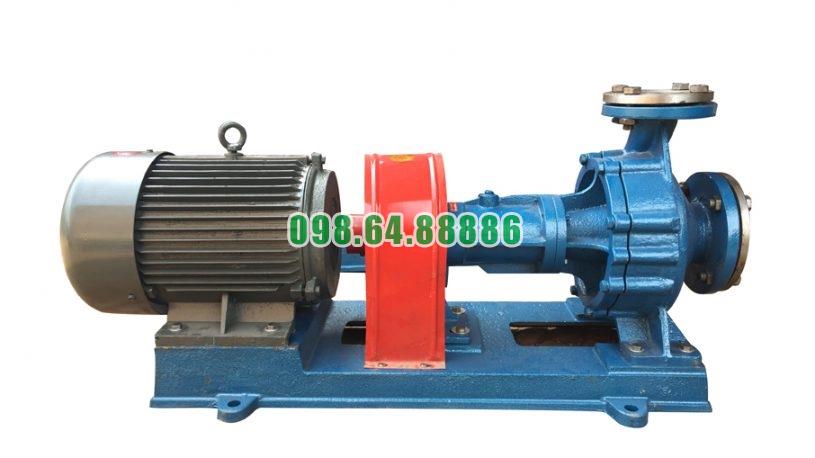 Bơm dầu nóng công nghiệp RY40-25-160 lưu lượng 10 m3/h, công suất 2.2 kW, cột áp 28 m, tốc độ 2.900 vòng/phút